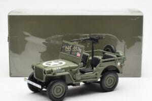 Jeep Willys MB US Army D-Day 1944 Norev 1:18 189016 Métal Moulé — image 10 sur 10