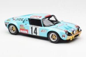 Jide 1600S Gr.4 #14 J. Ragnotti / Jaubert Criterium des Cevennes 1972 Otto 1:18 OT287 Résine — image 4 sur 6