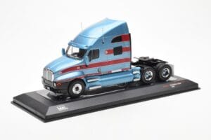 Kenworth T2000 Bleu Clair Rouge IXO 1:43 TR180 Métal Moulé — image 2 sur 4