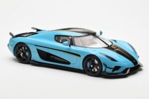 Koenigsegg Regera Baby Bleu GT Spirit 1:18 GT881 Résine — image 4 sur 6
