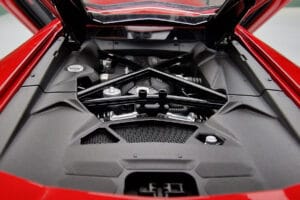 Lamborghini Aventador LP700-4 Andromeda Rouge AUTOart 1:18 74669 Métal Moulé — image 9 sur 10