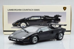 Lamborghini Countach LP5000S Noir AUTOart 1:18 74533 Métal Moulé — image 10 sur 10