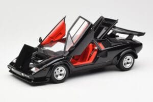 Lamborghini Countach LP 5000 Quattrovalvole Noir Kyosho 1:18 08320BK Métal Moulé — image 2 sur 8