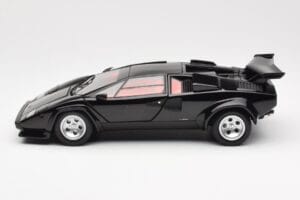Lamborghini Countach LP 5000 Quattrovalvole Noir Kyosho 1:18 08320BK Métal Moulé — image 4 sur 8