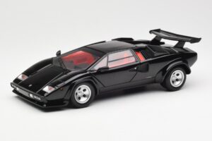 Lamborghini Countach LP 5000 Quattrovalvole Noir Kyosho 1:18 08320BK