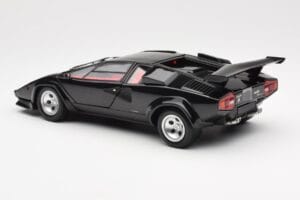 Lamborghini Countach LP 5000 Quattrovalvole Noir Kyosho 1:18 08320BK Métal Moulé — image 7 sur 8