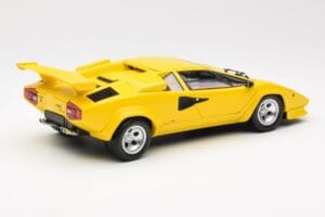 Lamborghini Countach LP 5000 Quattrovalvole Jaune Kyosho 1:18 08320Y Métal Moulé — image 3 sur 8