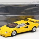 Lamborghini Countach LP 5000 Quattrovalvole Jaune Kyosho 1:18 08320Y - image 8 of 8