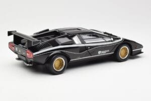 Lamborghini Countach LP 500R Noir Kyosho 1:18 08320C Métal Moulé — image 3 sur 8