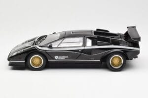Lamborghini Countach LP 500R Noir Kyosho 1:18 08320C Métal Moulé — image 4 sur 8