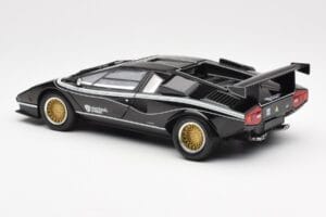 Lamborghini Countach LP 500R Noir Kyosho 1:18 08320C Métal Moulé — image 7 sur 8
