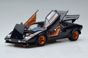 Lamborghini Countach LP500S Walter Wolf Bleu Foncé Kyosho 1:18 08320D Métal Moulé — image 2 sur 11