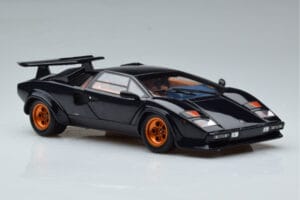 Lamborghini Countach LP500S Walter Wolf Bleu Foncé Kyosho 1:18 08320D Métal Moulé — image 6 sur 11