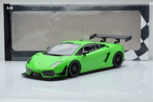 Lamborghini Gallardo LP600+ GT3 Vert Minichamps 1:18 151111101 Métal Moulé — image 6 sur 6