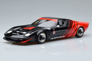 Lamborghini Miura LB Works Liberty Walk Advan GT Spirit 1:18 KJ033 Résine