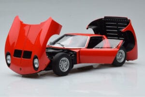 Lamborghini Miura SV Rouge AUTOart 1:18 74543 Métal Moulé — image 2 sur 8
