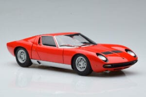 Lamborghini Miura SV Rouge AUTOart 1:18 74543 Métal Moulé — image 6 sur 8
