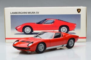 Lamborghini Miura SV Rouge AUTOart 1:18 74543 Métal Moulé — image 8 sur 8