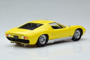 Lamborghini Miura SV Jaune Kyosho 1:18 08317Y Métal Moulé — image 3 sur 11