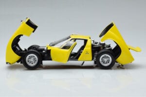 Lamborghini Miura SV Jaune Kyosho 1:18 08317Y Métal Moulé — image 4 sur 11