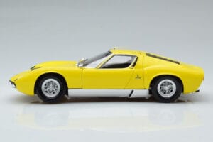 Lamborghini Miura SV Jaune Kyosho 1:18 08317Y Métal Moulé — image 5 sur 11