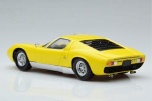 Lamborghini Miura SV Jaune Kyosho 1:18 08317Y Métal Moulé — image 7 sur 11