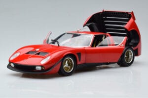 Lamborghini Miura SVR Rouge Kyosho 1:18 08319RBK Métal Moulé — image 2 sur 9