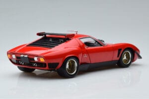 Lamborghini Miura SVR Rouge Kyosho 1:18 08319RBK Métal Moulé — image 3 sur 9
