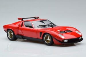 Lamborghini Miura SVR Rouge Kyosho 1:18 08319RBK Métal Moulé — image 6 sur 9
