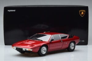 Lamborghini Urraco P250 Rouge Kyosho 1:18 08446R Métal Moulé — image 10 sur 10