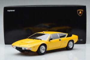 Lamborghini Urraco Jaune Kyosho 1:18 08446GY Métal Moulé — image 10 sur 10