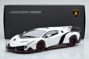 Lamborghini Veneno Blanc AUTOart 1:18 74507 Métal Moulé — image 8 sur 8