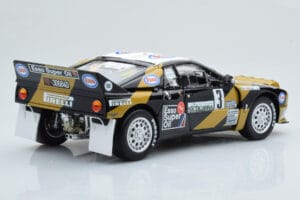 Lancia 037 ESSO #3 F. Tabaton Rally Targa Florio 1985 Kyosho 1:18 08306H Métal Moulé — image 4 sur 8