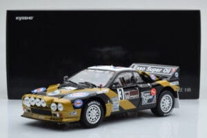 Lancia 037 ESSO #3 F. Tabaton Rally Targa Florio 1985 Kyosho 1:18 08306H Métal Moulé — image 8 sur 8