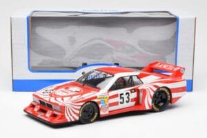 Lancia Beta Montecarlo Gr.5 #53 R. Patrese / E. Cheever 6 Hours of Silverstone 1980 MCG 1:18 MCG18814R Métal Moulé — image 6 sur 6