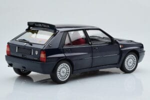 Lancia Delta HF Integrale Club Italia Bleu Kyosho 1:18 08343SC Métal Moulé — image 4 sur 8