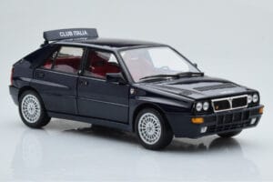 Lancia Delta HF Integrale Club Italia Bleu Kyosho 1:18 08343SC Métal Moulé — image 6 sur 8