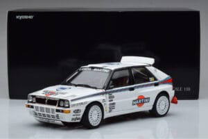 Lancia Delta HF Integrale Evoluzione Test Car Kyosho 1:18 08348G Métal Moulé — image 9 sur 9