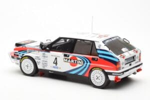 Lancia Delta Integrale 16V #4 A. Fiorio Rally Safari 1990 IXO 1:18 18RMC139B Métal Moulé — image 5 sur 6