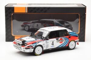 Lancia Delta Integrale 16V #4 A. Fiorio Rally Safari 1990 IXO 1:18 18RMC139B Métal Moulé — image 6 sur 6
