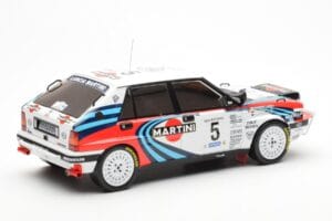 Lancia Delta Integrale 16V #5 J. Kankkunen / J. Piironen Rally Safari 1990 IXO 1:18 18RMC139C Métal Moulé — image 2 sur 6