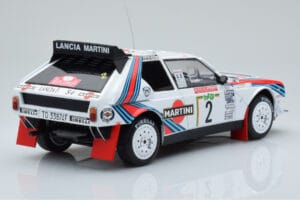 Lancia Delta S4 #2 M. Alen / I. Kivimaki Rally San Remo 1986 IXO 1:18 18RMC130A Métal Moulé — image 2 sur 6