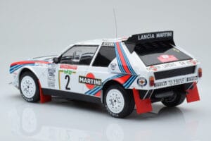 Lancia Delta S4 #2 M. Alen / I. Kivimaki Rally San Remo 1986 IXO 1:18 18RMC130A Métal Moulé — image 5 sur 6