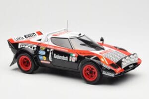 Lancia Stratos HF #1 Hunsruck Rally 1978 Kyosho 1:18 08130D Métal Moulé — image 6 sur 8