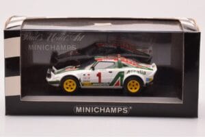 Lancia Stratos #1 S. Munari / S. Maiga Rally Monte Carlo 1977 Minichamps 1:43 430771201 Métal Moulé — image 4 sur 4