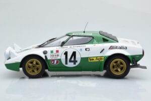 Lancia Stratos Alitalia #14 S. Munari / M. Mannucci Winners Rally Monte Carlo 1975 Minichamps 1:18 155751714 Métal Moulé — image 3 sur 6