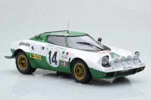 Lancia Stratos Alitalia #14 S. Munari / M. Mannucci Winners Rally Monte Carlo 1975 Minichamps 1:18 155751714 Métal Moulé — image 4 sur 6