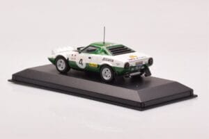 Lancia Stratos Alitalia #4 B. Waldegaard / H. Thorzelius Winner Rally Sweden 1975 Minichamps 1:43 430751204 Métal Moulé — image 3 sur 4