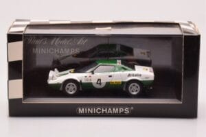 Lancia Stratos Alitalia #4 B. Waldegaard / H. Thorzelius Winner Rally Sweden 1975 Minichamps 1:43 430751204 Métal Moulé — image 4 sur 4