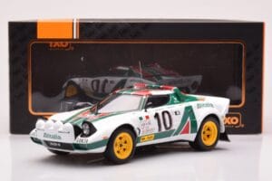 Lancia Stratos HF #10 S. Munari / S. Maiga Rally Monte Carlo 1976 IXO 1:18 18RMC162A Métal Moulé — image 6 sur 6